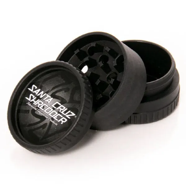 Santa Cruz Shredder - 3 Piece Hemp  Plastic Grinder