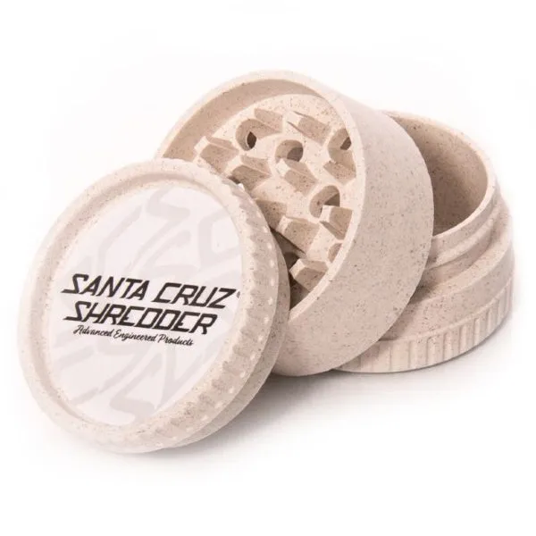 Santa Cruz Shredder - 3 Piece Hemp  Plastic Grinder