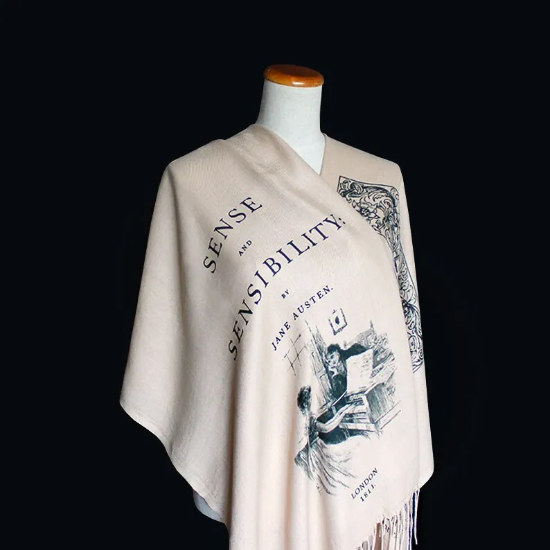 Sense and Sensibility by Jane Austen Scarf Shawl Wrap