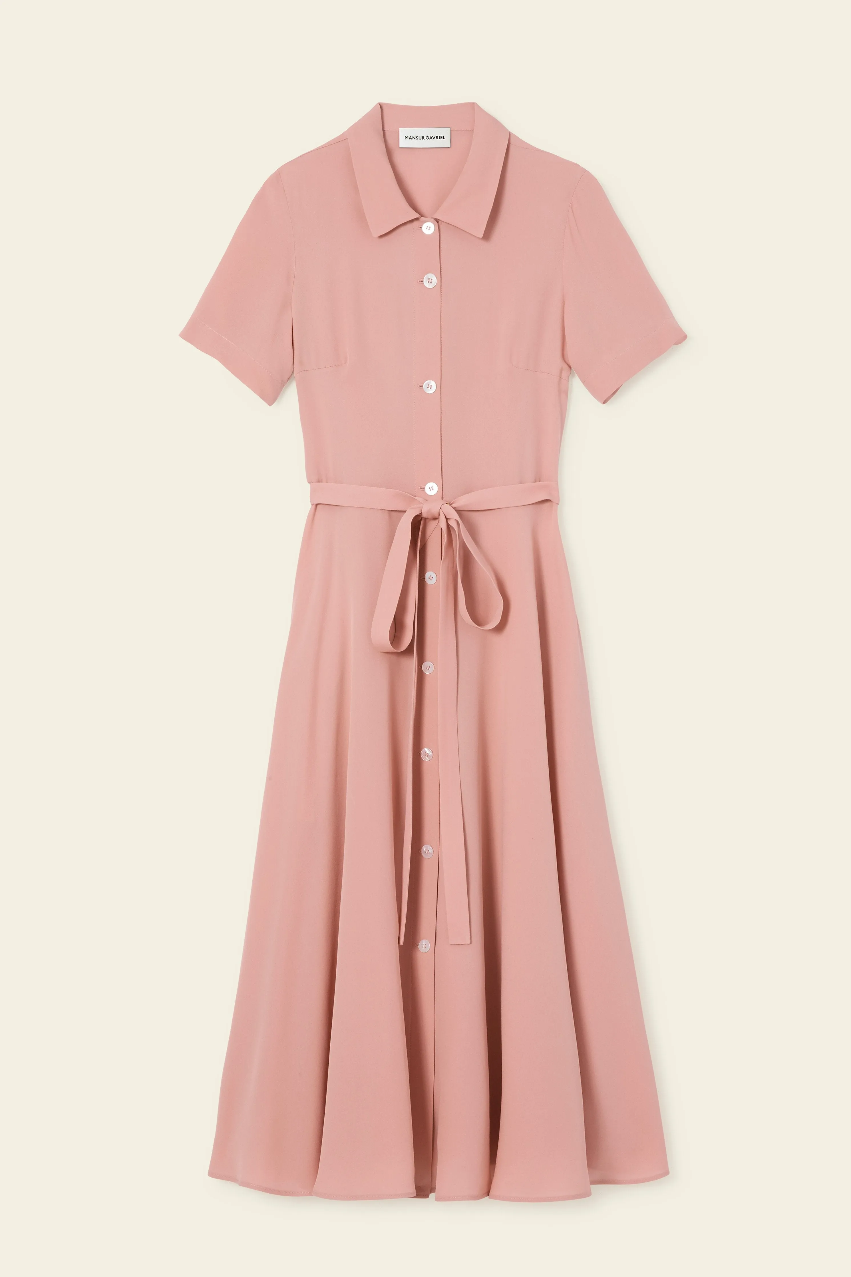 Shirt Dress - Blush