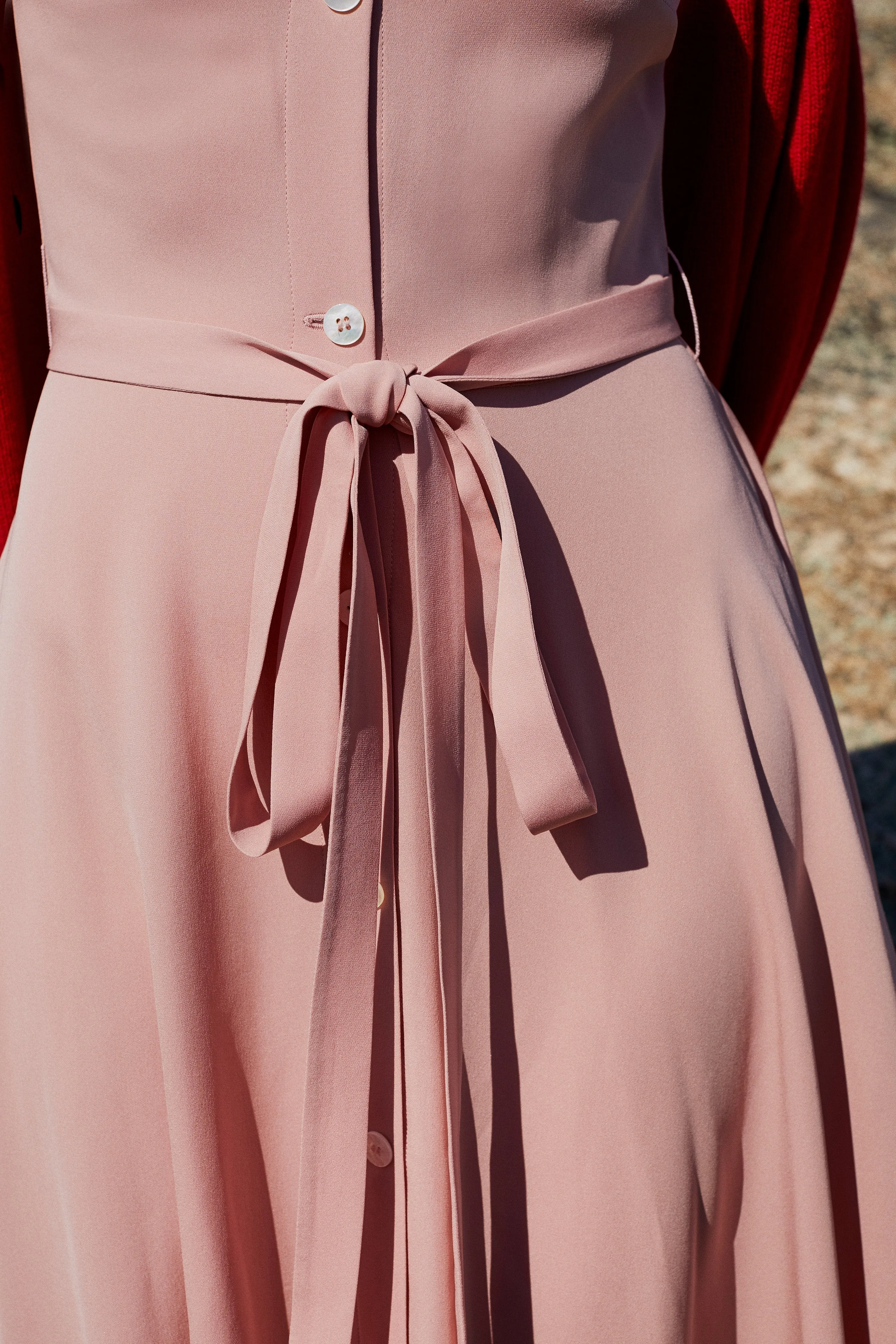 Shirt Dress - Blush