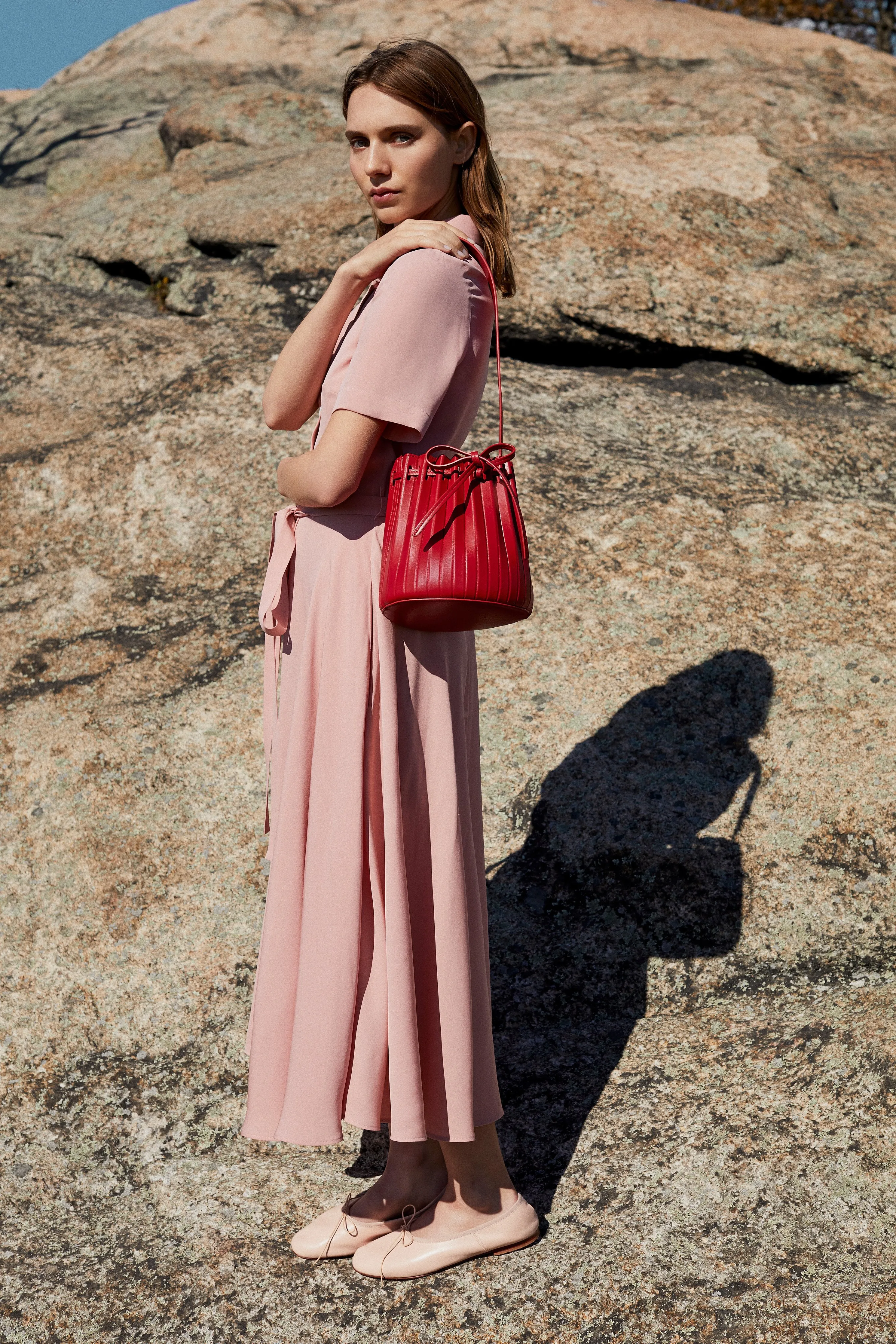 Shirt Dress - Blush
