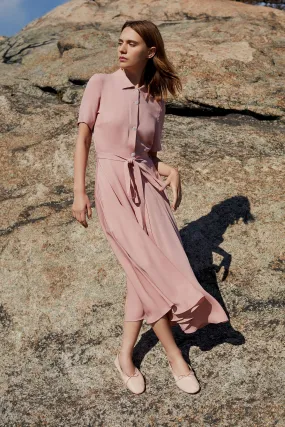 Shirt Dress - Blush