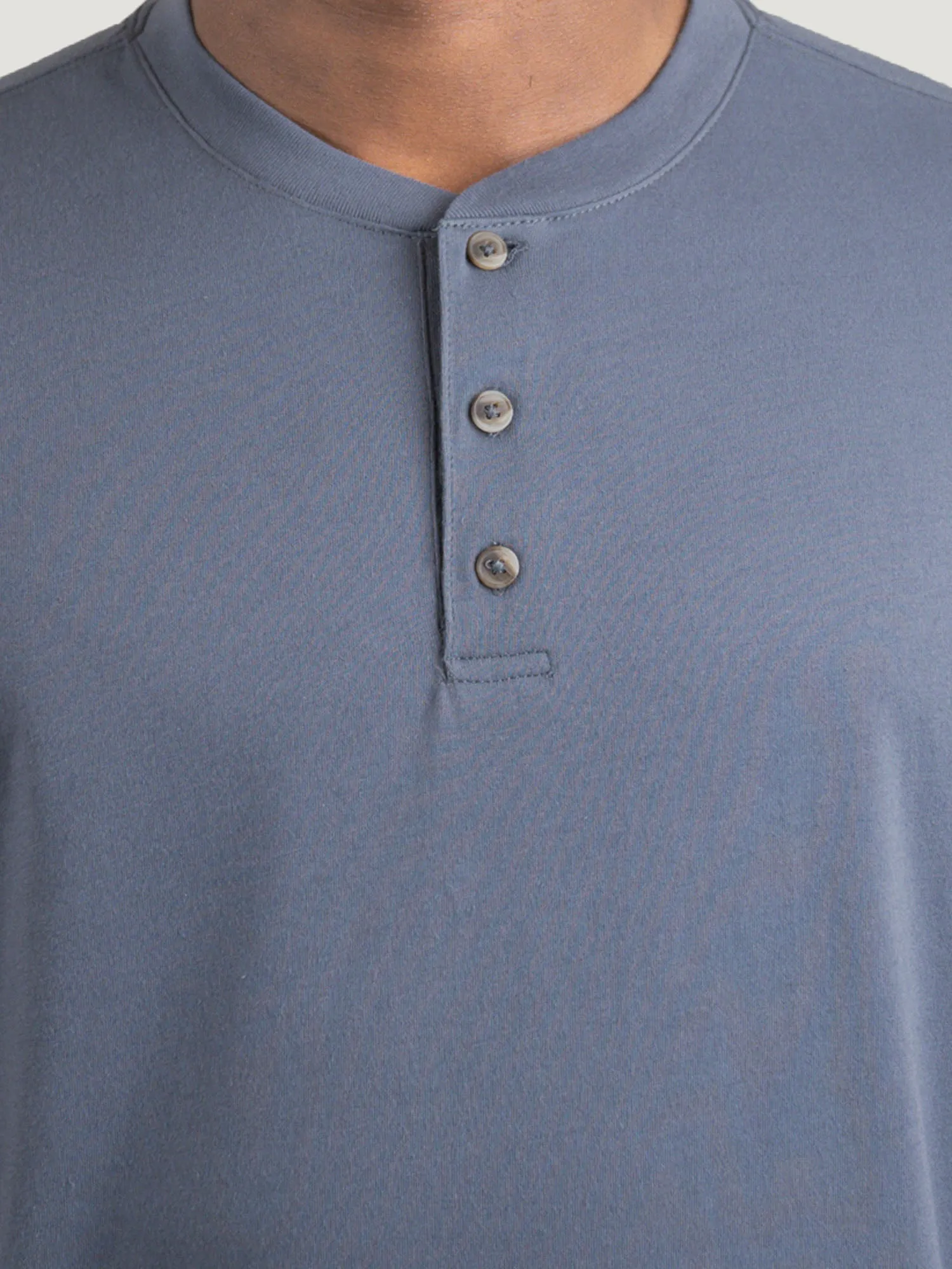 Slate Short Sleeve Henley