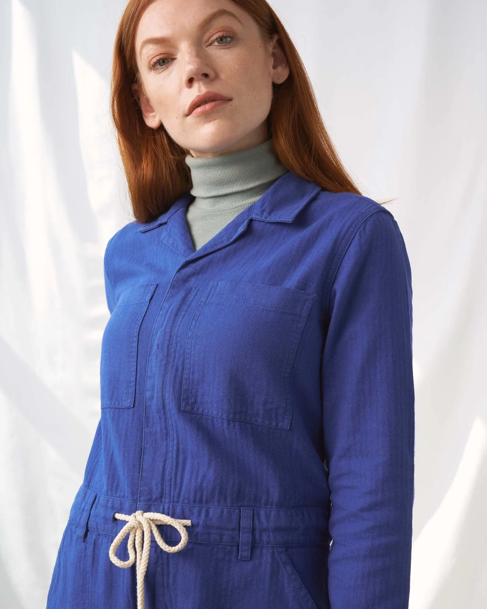 SoftHemp™ Drawstring Coverall