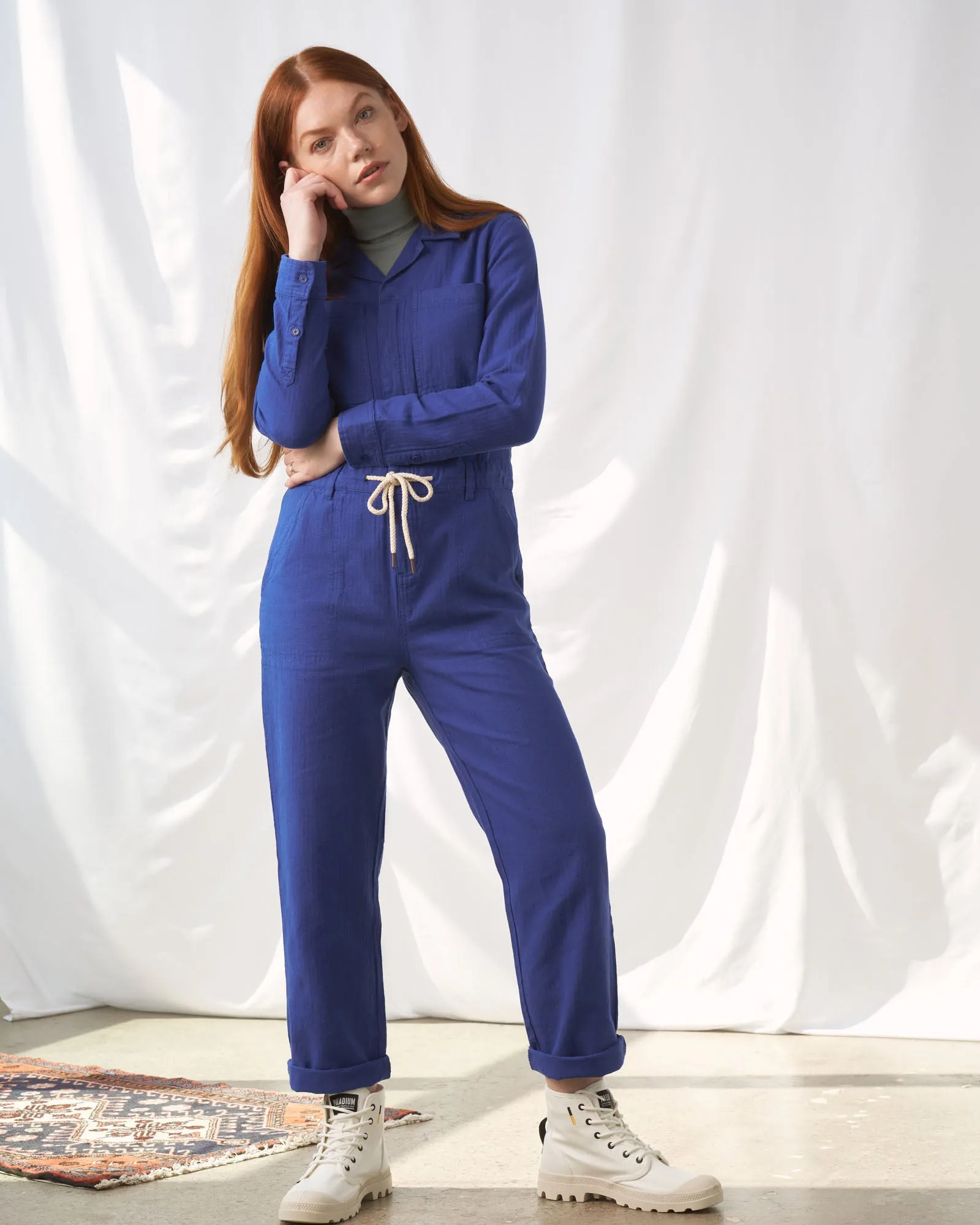 SoftHemp™ Drawstring Coverall