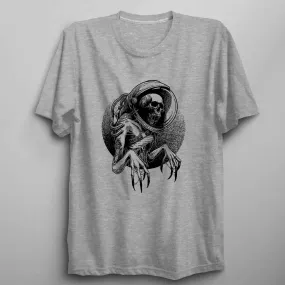 Space Skeleton T Shirt