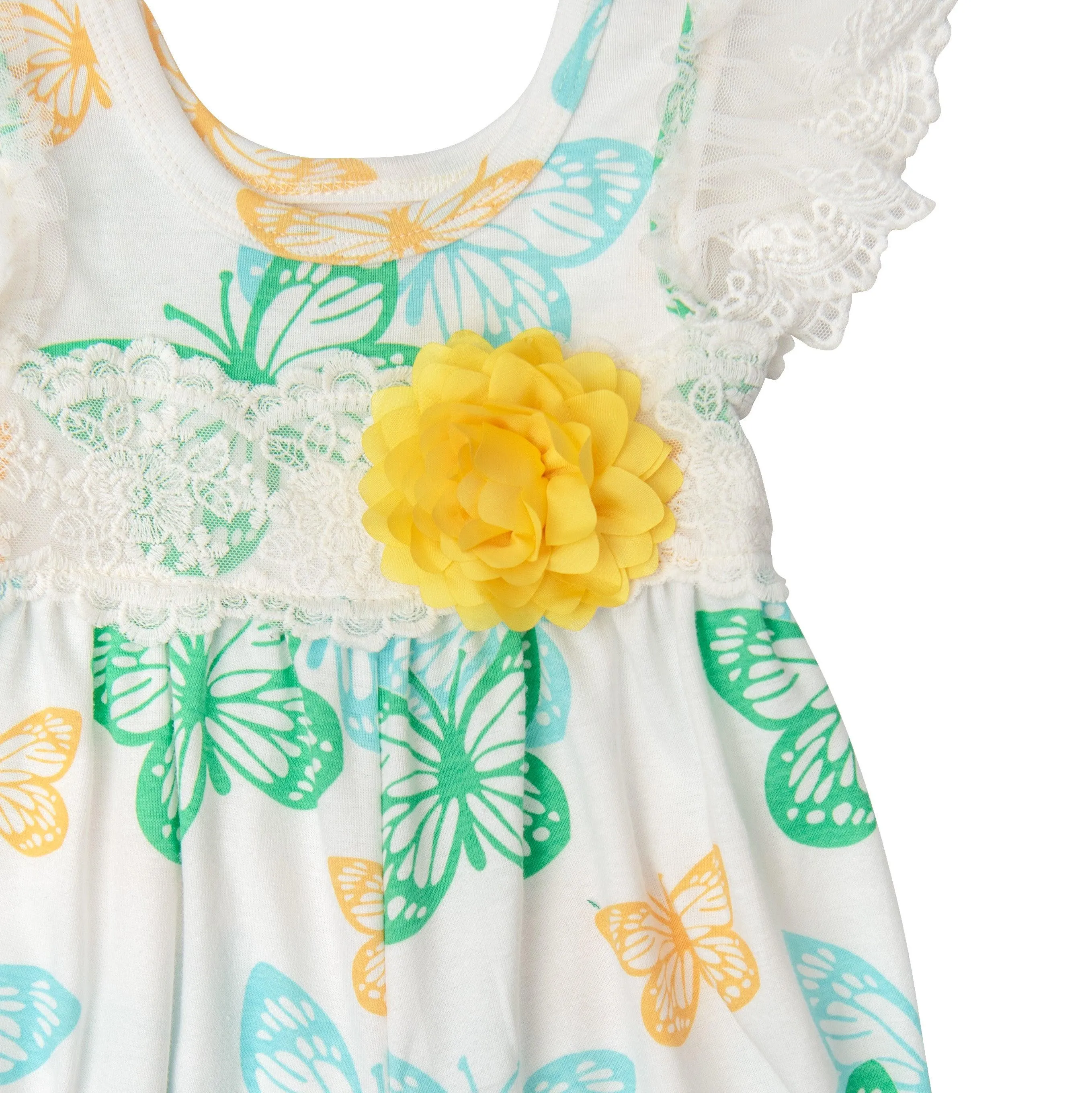 Spring Special Butterfly Baby Romper