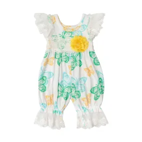 Spring Special Butterfly Baby Romper