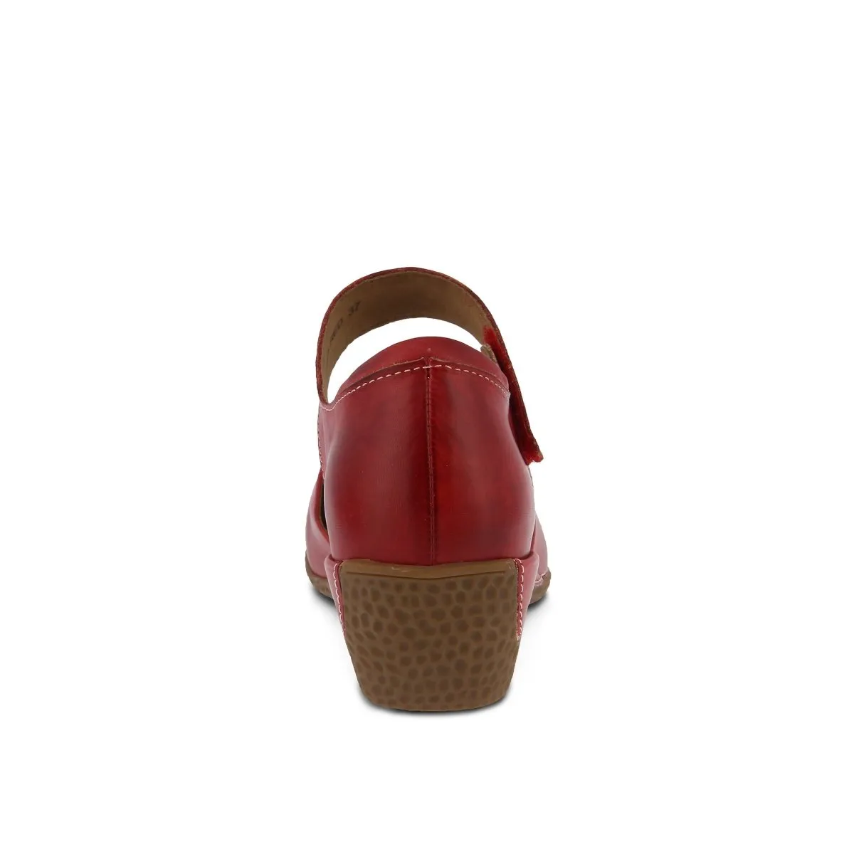 Spring Step Women's Gloss Red Leather