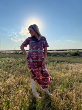 Sterling Kreek PLUS Red River Maxi Dress