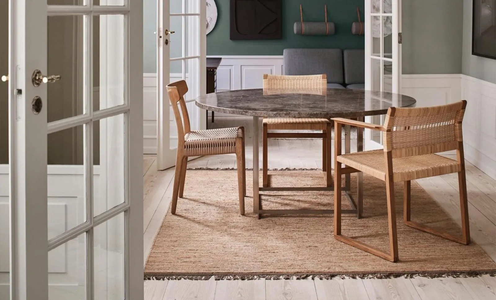 SUMACE Hemp Rugs with Fringes