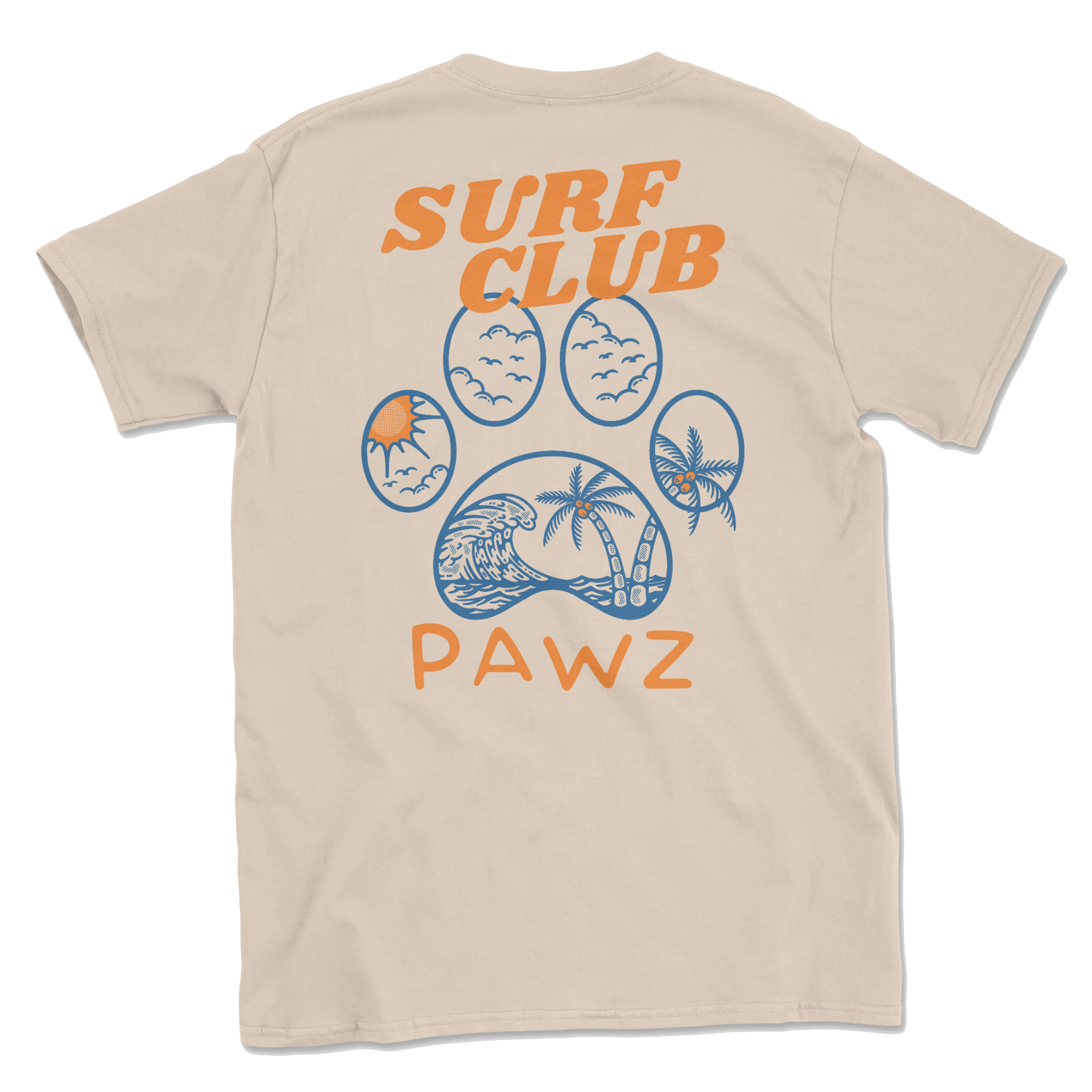 Surf Club (Adult Short Sleeve T-Shirt)