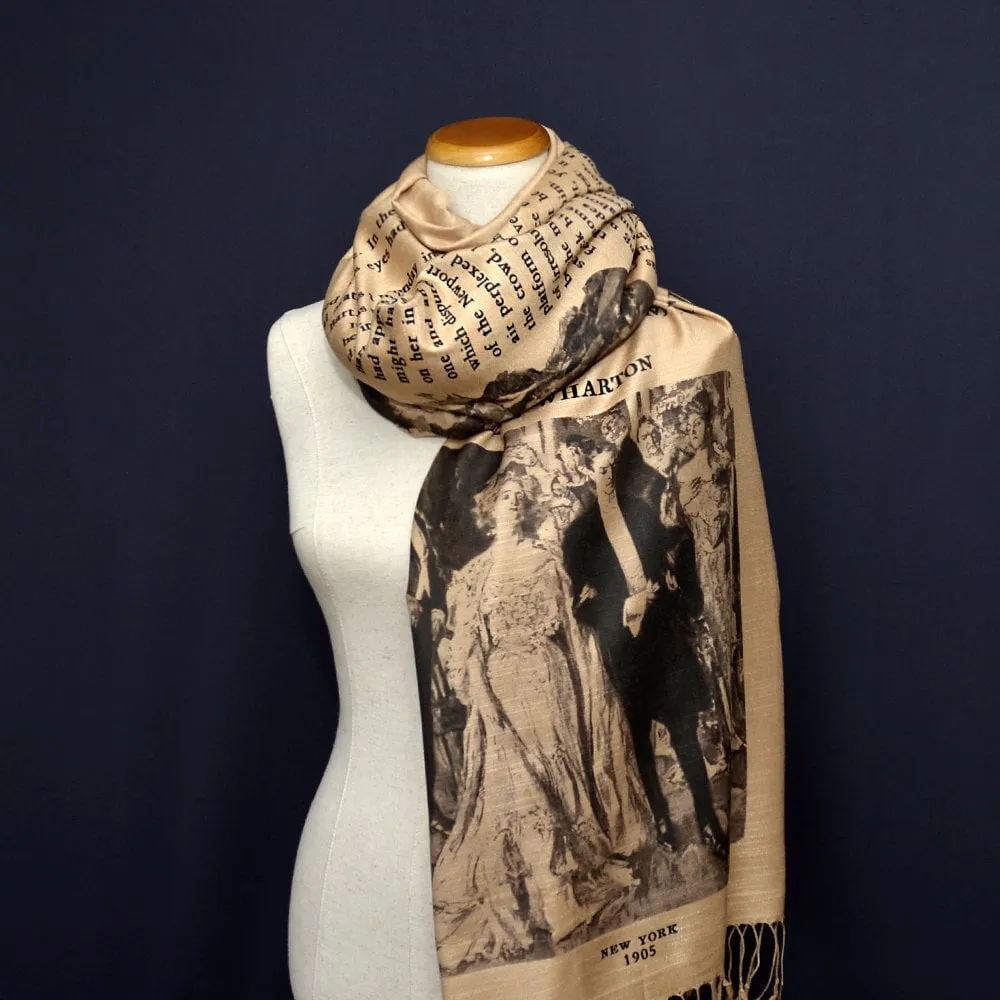 The House of Mirth by Edith Wharton Scarf Wrap Shawl