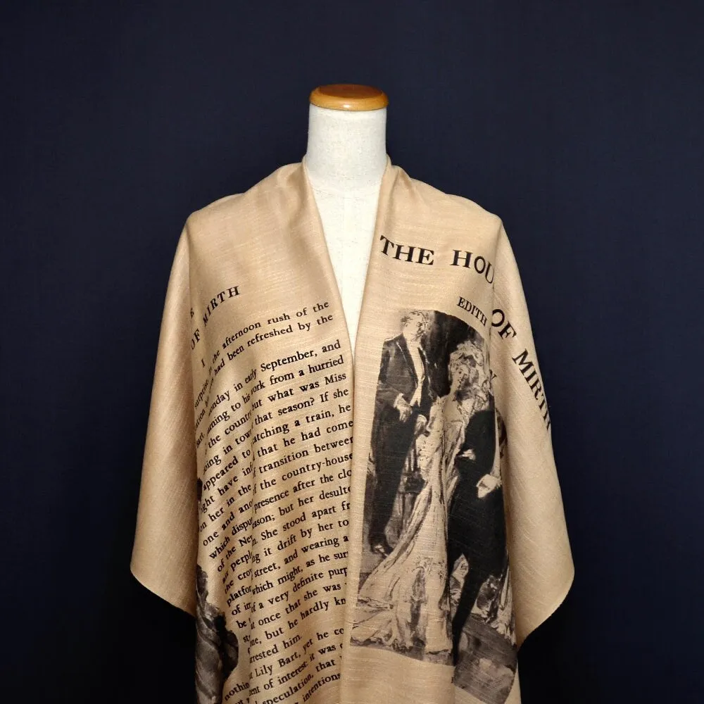 The House of Mirth by Edith Wharton Scarf Wrap Shawl