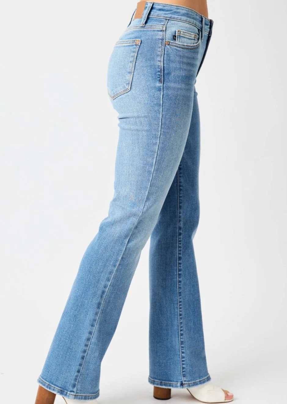 The Rita High Waist Judy Blue Straight Jeans