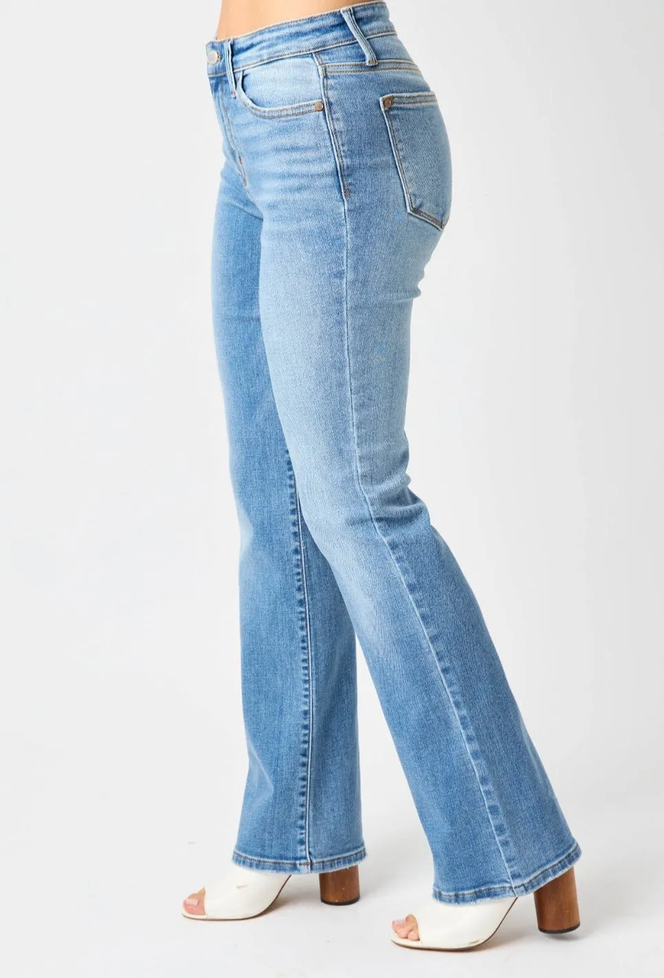 The Rita High Waist Judy Blue Straight Jeans