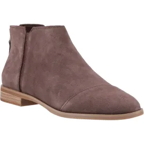 TOMS Rylie Leather Women's Dark Brown Boots