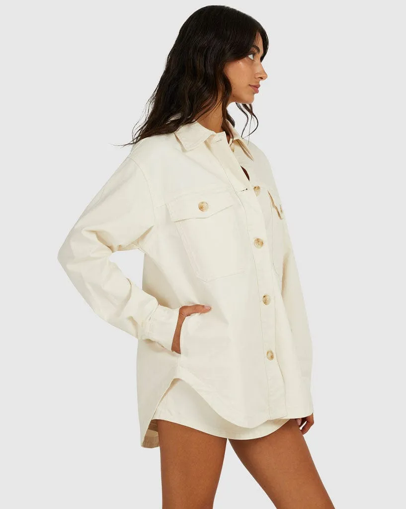 Twill Shacket