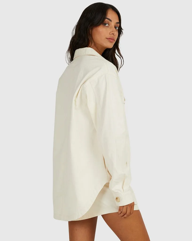 Twill Shacket