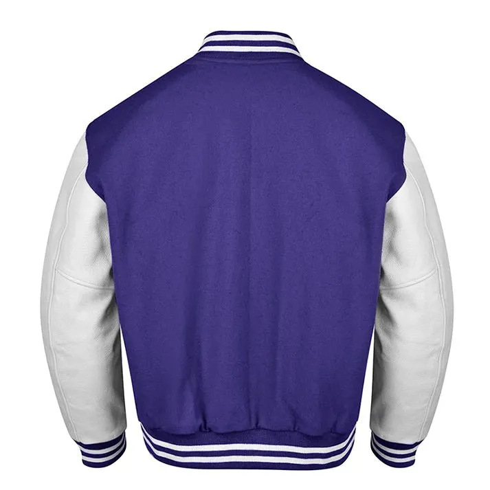 Varsity Jacket - Navy White