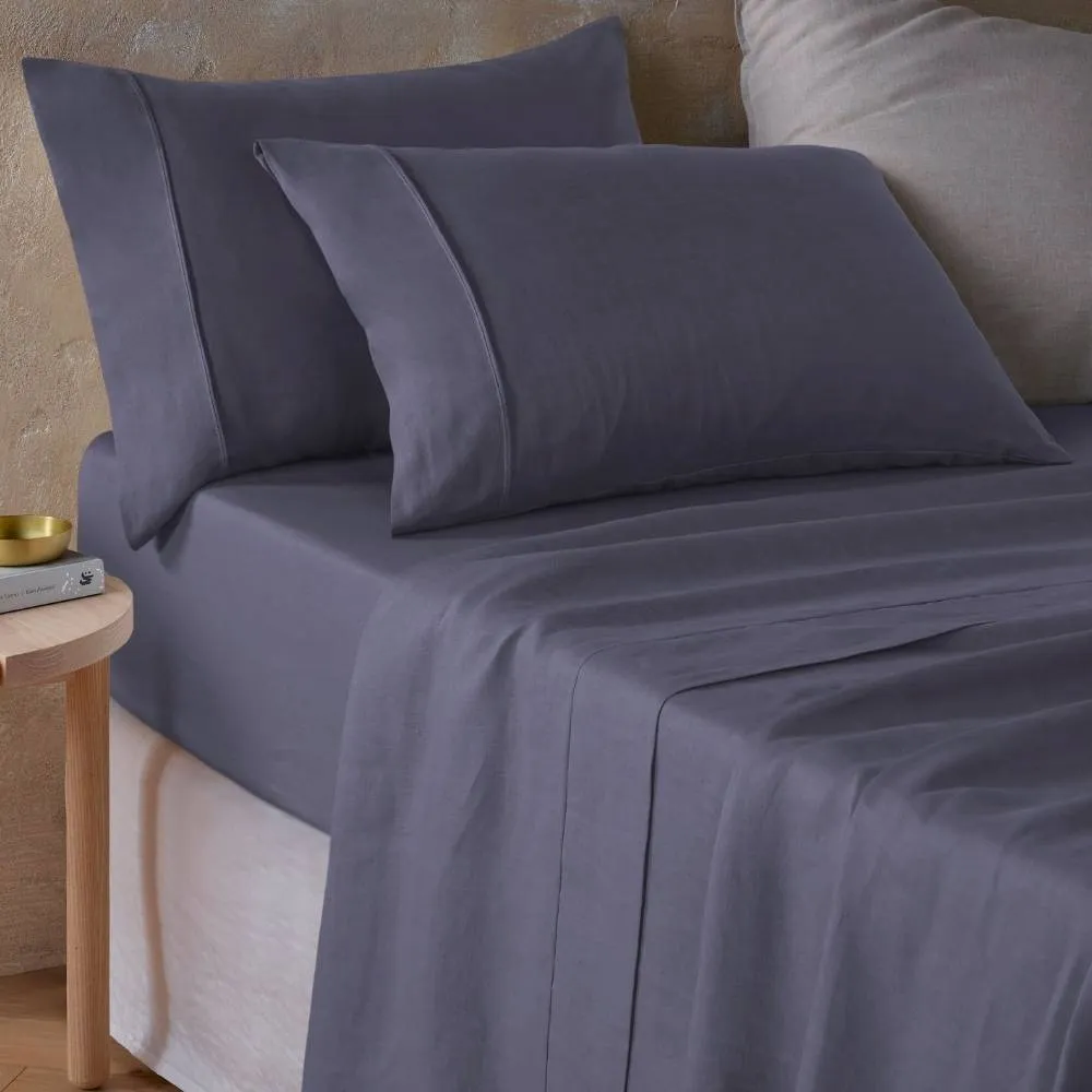 Vintage Design Hemp Sheet Set