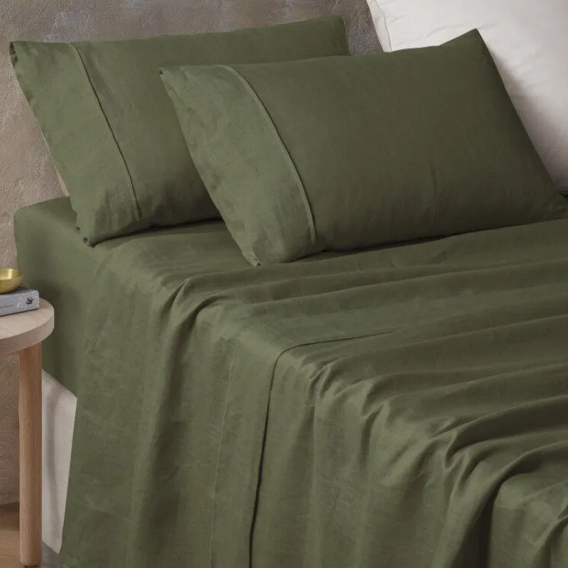 Vintage Design Hemp Sheet Set