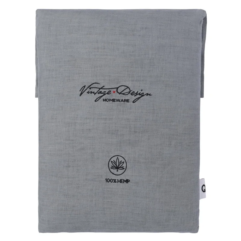 Vintage Design Hemp Sheet Set