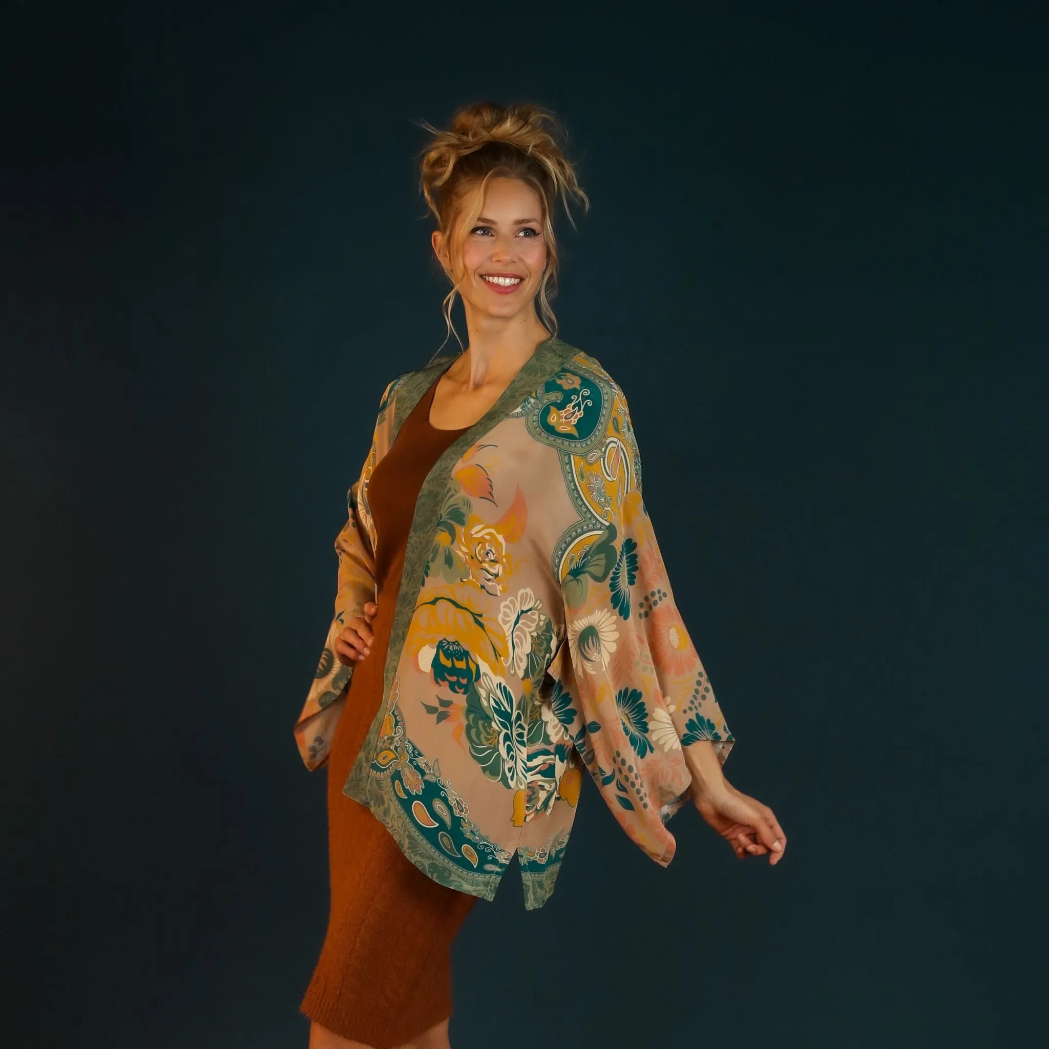 Vintage Style Kimono Jacket