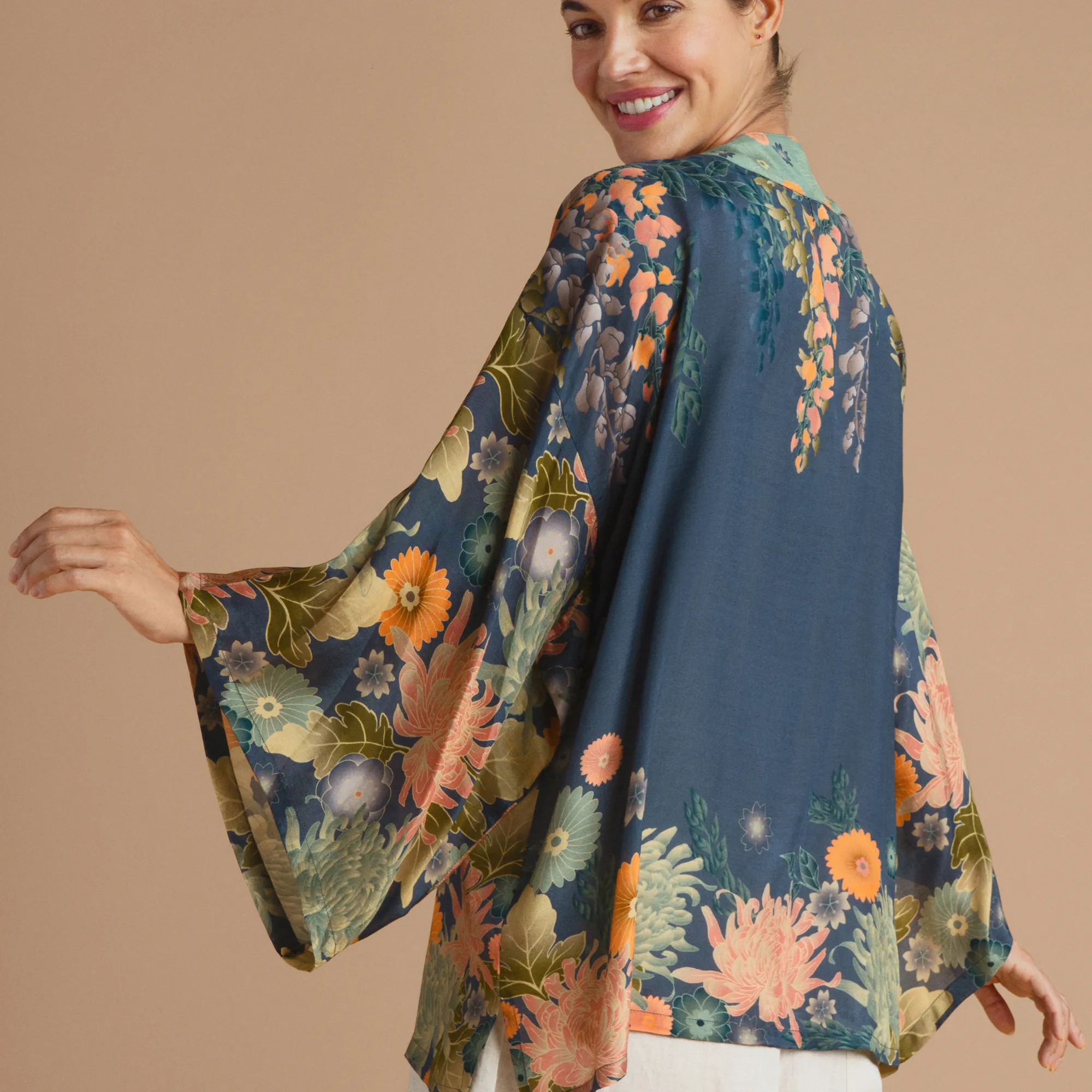 Vintage Style Kimono Jacket