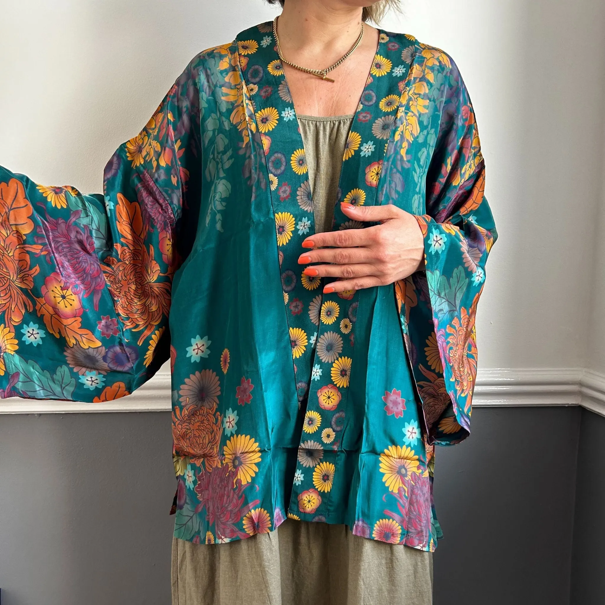 Vintage Style Kimono Jacket
