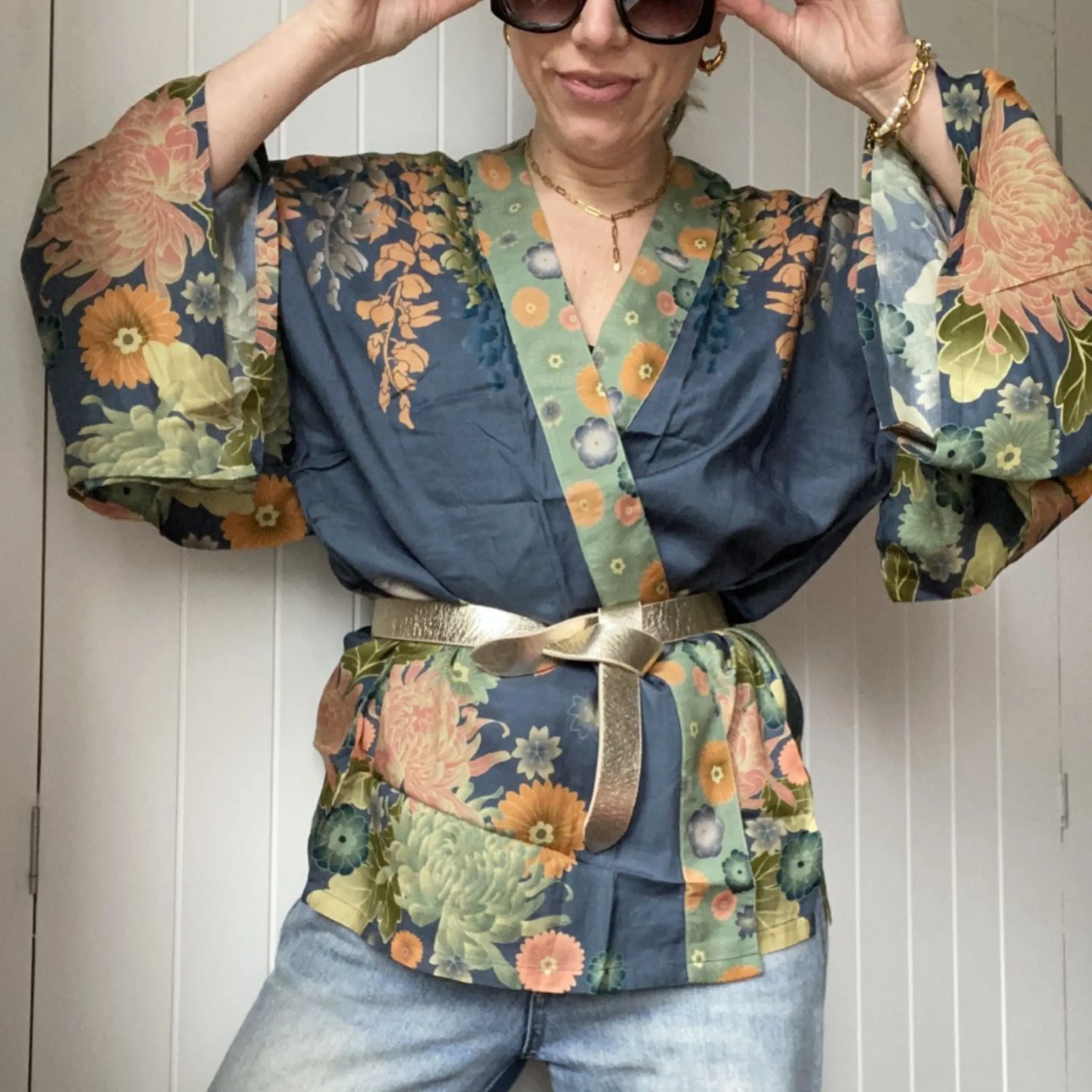 Vintage Style Kimono Jacket