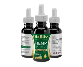 VitaBliss™ CBD Full Spectrum 500mg Tincture Drops A Higher Level Of Fitness™
