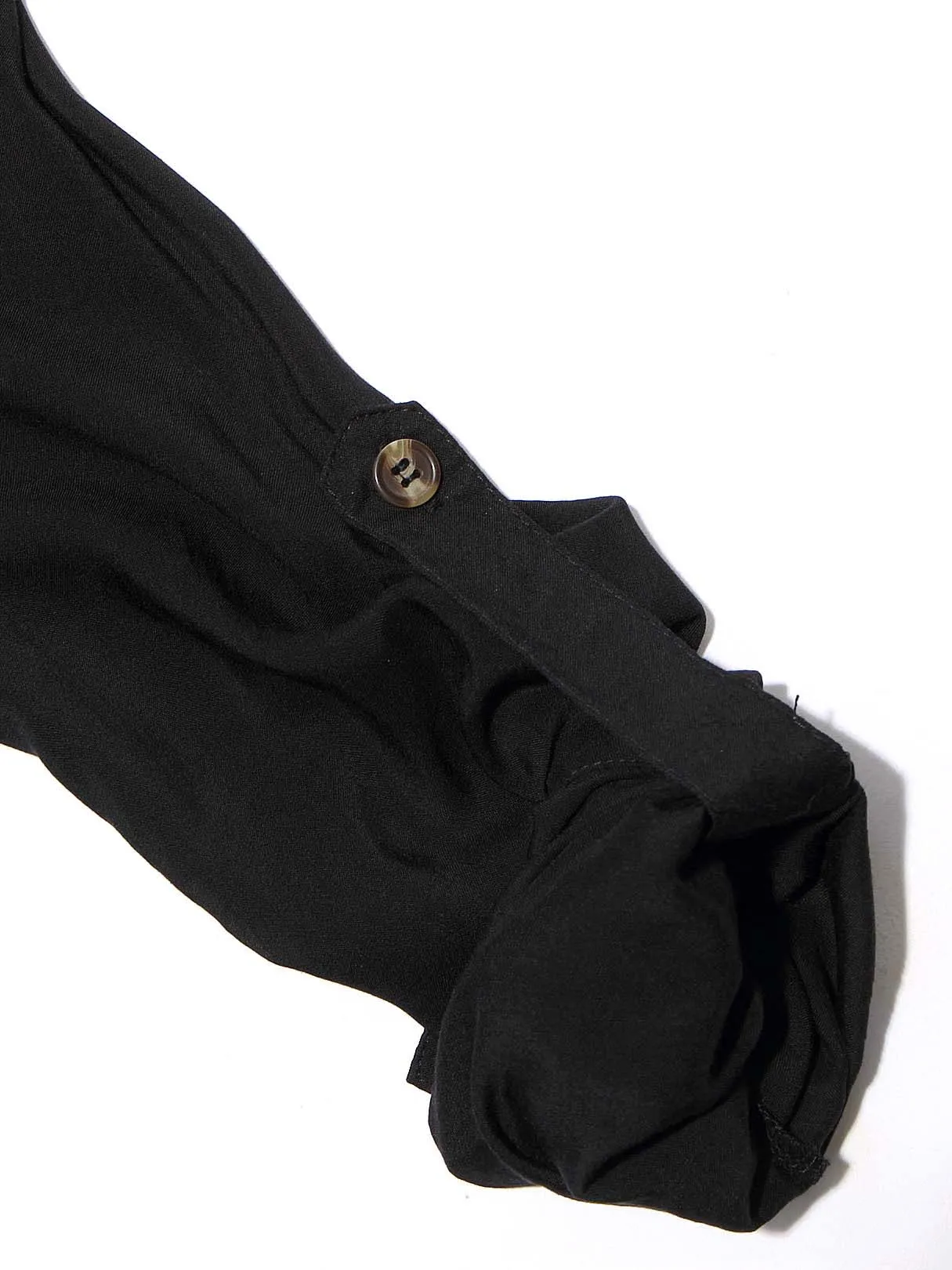 Wholesale Black Long Sleeve Shirt Dress