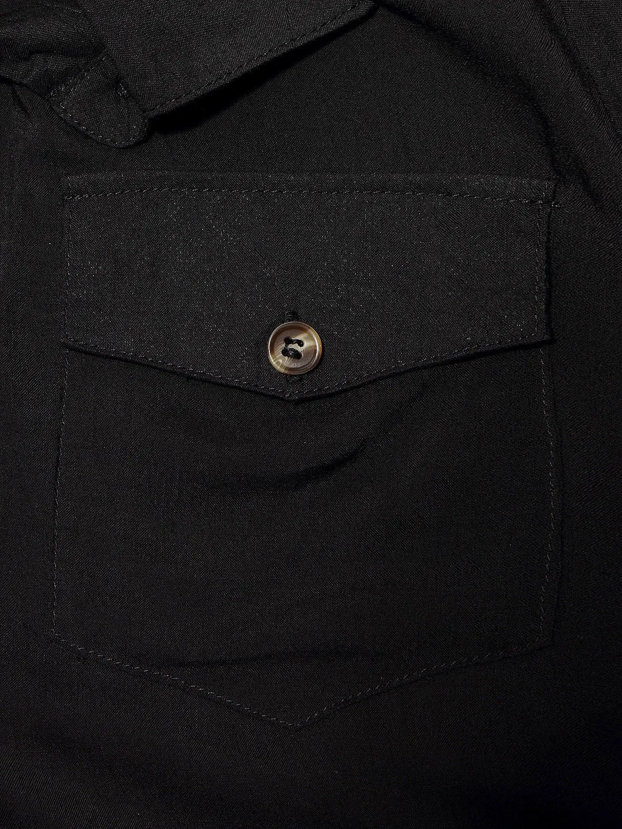 Wholesale Black Long Sleeve Shirt Dress