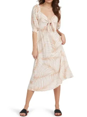 Women's Graphic Printed Long Dress,White