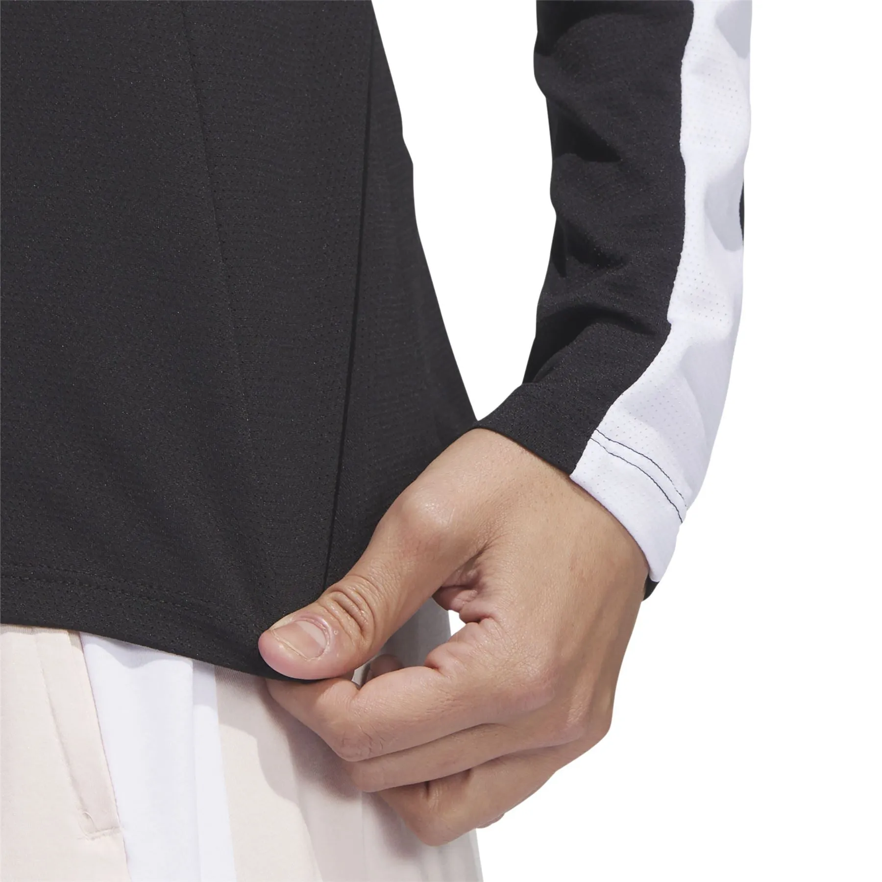 Womens Mock Tee Black - AW23