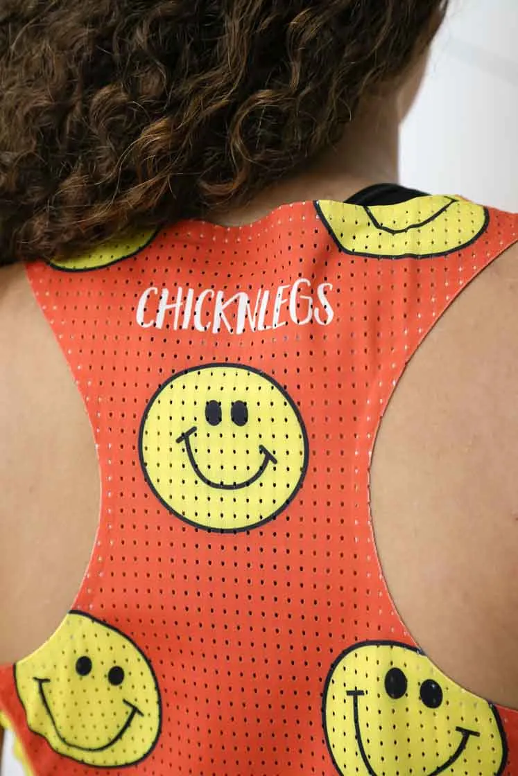 Women's Smileys Performance Singlet