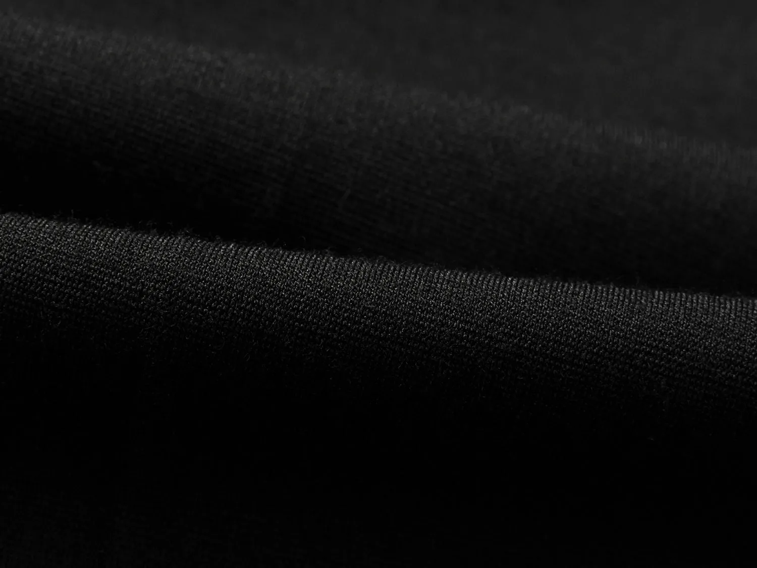 YAYING Merino Wool Micro Flare Black Pants